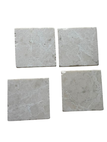 Botticino Marble Tile 100x100x10 Tumbled