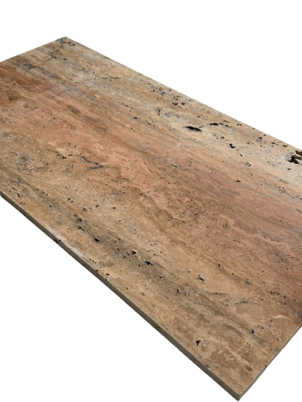 Country Classic Travertine Vein Cut Tile 406x812x12