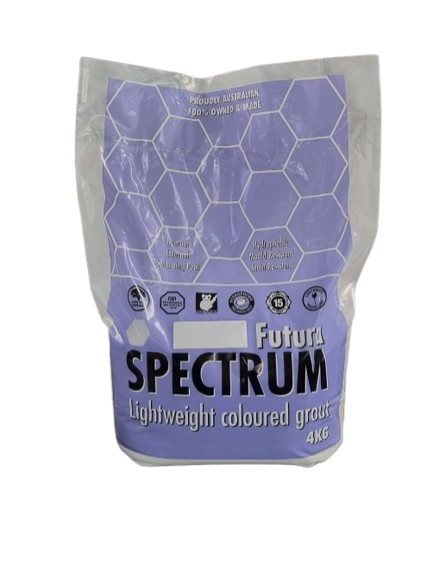 Grout |  Cotton White 4kg |  Spectrum Futura CG1