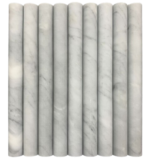 Carrara (Imperial White) Marble Flute