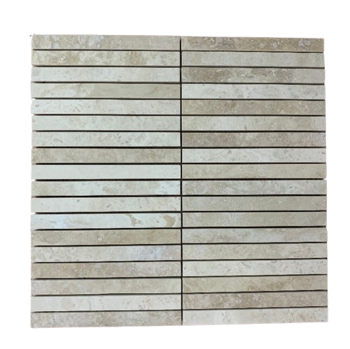 Classic Travertine Large Kitkat Mosaic