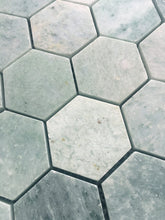 Load image into Gallery viewer, MING GREEN HEXAGON HONED MOSAIC
