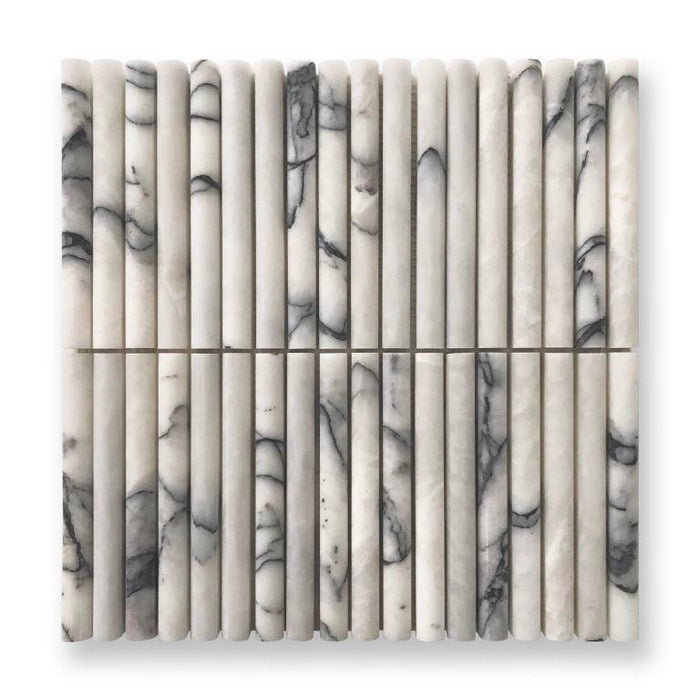 New York Marble Mini Flute Mosaic