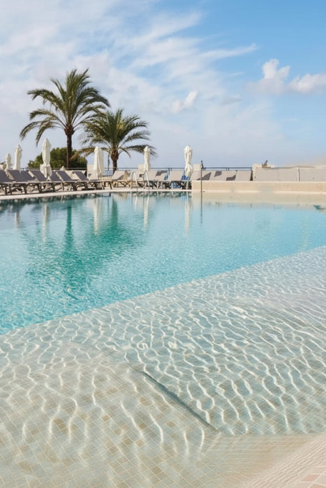 Sand Rock Bone Glass Mosaic