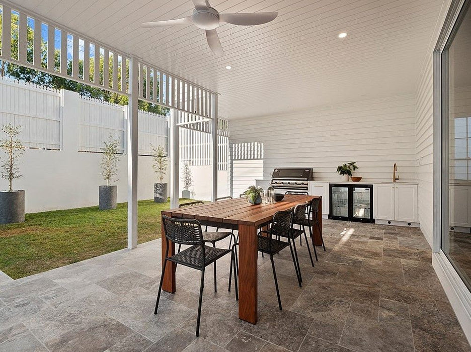 Silver Travertine Paver 203x406x30