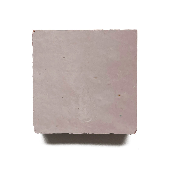 Zellige Moroccan Square Gris Rosa Terracotta Tile