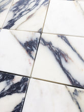 Load image into Gallery viewer, CALACATTA VIOLA SQUARE HONED MARBLE MOSAIC
