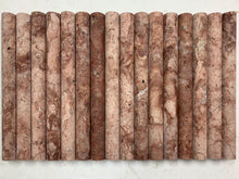 Load image into Gallery viewer, ROSSO TRAVERTINE FLUTES
