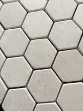 Load image into Gallery viewer, CREMA MARFIL HEXAGON TUMBLED MOSAIC
