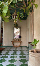 Load image into Gallery viewer, Zellige White Fes Terracotta Moroccan Mosaic
