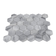 Load image into Gallery viewer, BARDIGLIO MARBLE 55MM HEXAGON POLISHED MOSAIC
