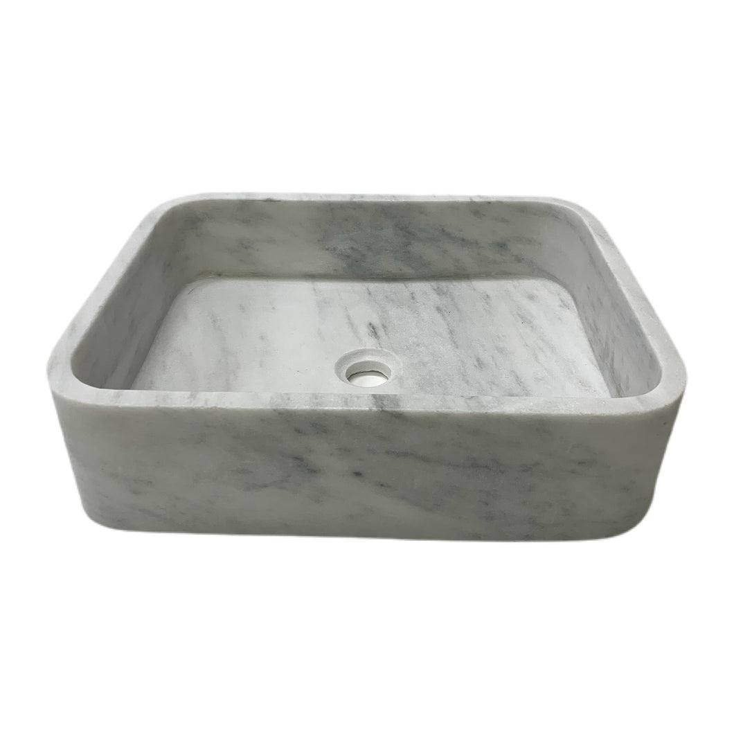 ANTIOCH BASIN IMPERIAL WHITE MARBLE