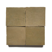Load image into Gallery viewer, Zellige Jaune Dóre Terracotta Moroccan Square
