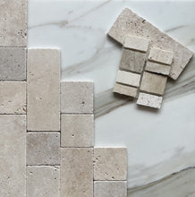 Load image into Gallery viewer, FIORANO CREMA TRAVERTINE MOSAIC
