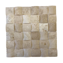 Load image into Gallery viewer, CLASSIC TRAVERTINE CONVEX MOSAIC HONED AND UNFILLED
